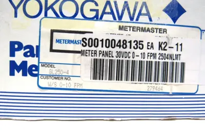 NEW YOKOGAWA GL250-4 PANEL METER GL2504