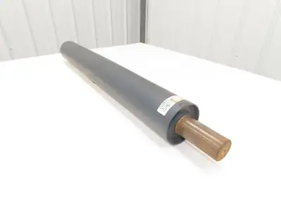 4"Dia x 33" Crowned Pulley for Belt Conveyor 1-13/16" Welded Shaft XPU0433WELDIN