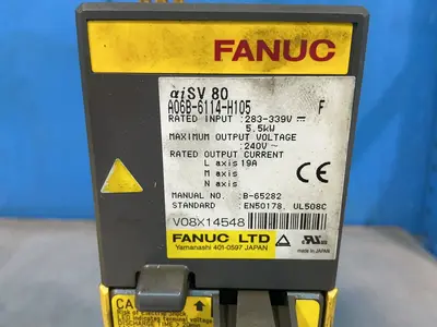 Used FANUC A06B6114H105 Servo Drives Ohio US | HGR 24 #1335264