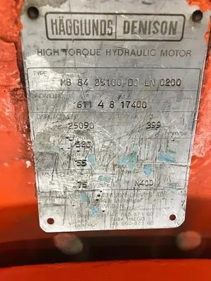 Hagglunds High Torque Hydraulic Motor -Rebuilt