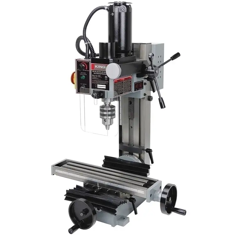 New | in-Stock KING CANADA KC-15VS Milling & Drilling Machines (Combo) British Columbia CA | Lenmark #274414