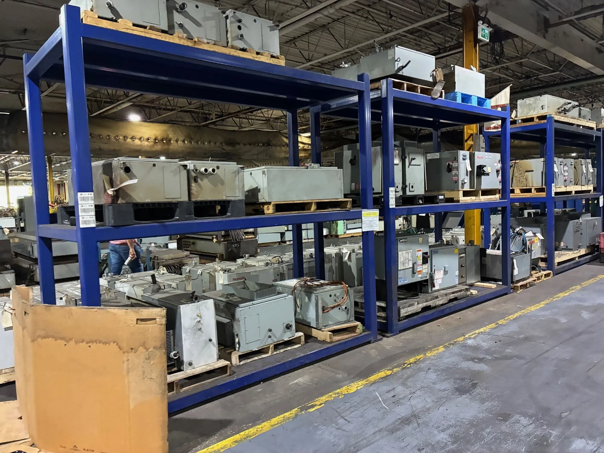 USED CUSTOM BUILT DIE RACK