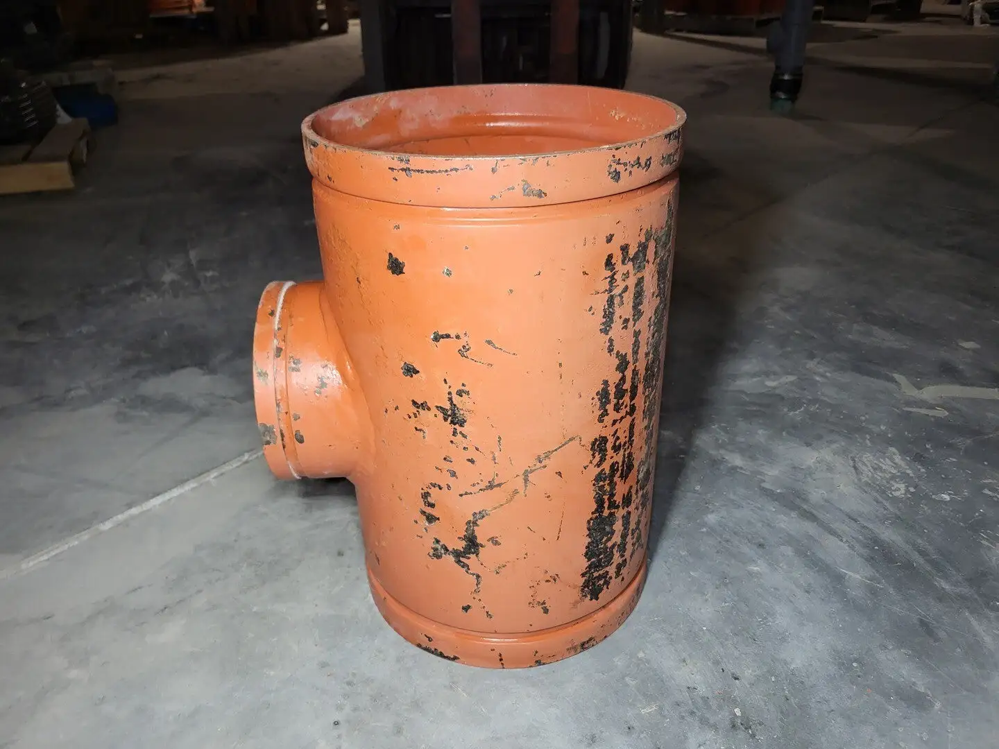 13"x13"x8" Grooved End Reducing Tee Fitting