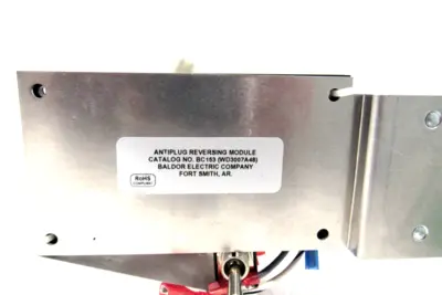 NEW BALDOR RELIANCE BC153 ANTIPLUG REVERSING MODULE WD3007A48