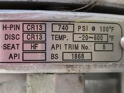 NEW PK VALVE 302RF8