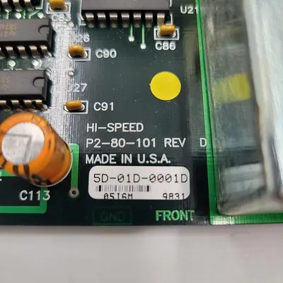 USED HI-SPEED HI SPEED 5D-01D-0001D / P2-80-101 REV D - CIRCUIT BOARD