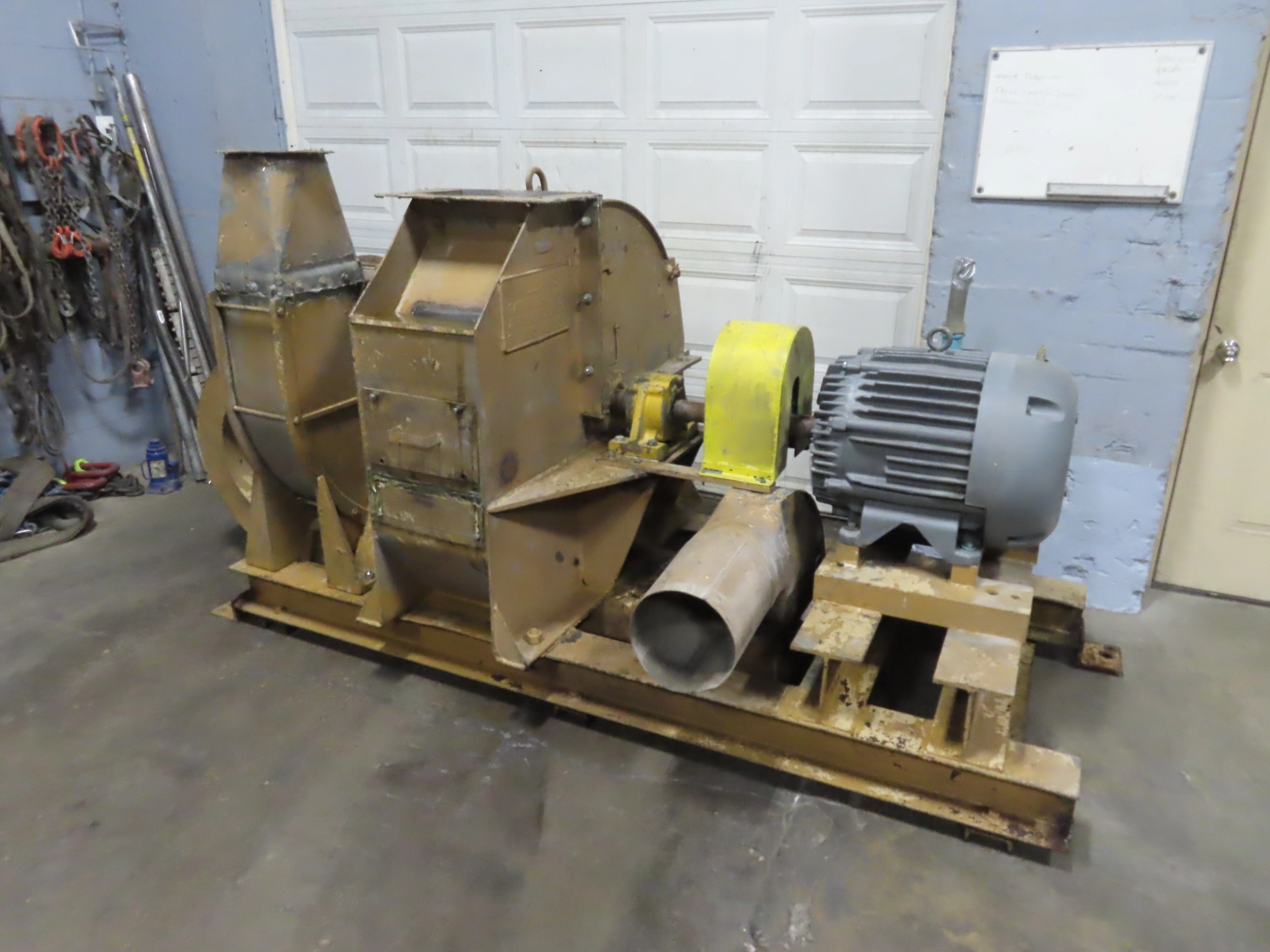 60 HP Williams Hammer Mill with Air Classifier, variable speed