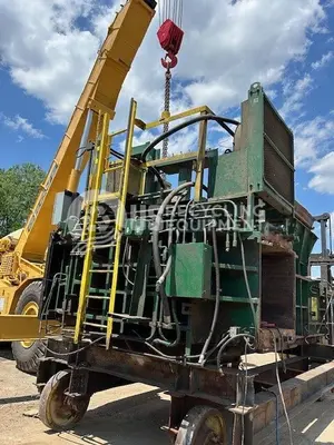 USED HARRIS HRB1045A TWO RAM BALER