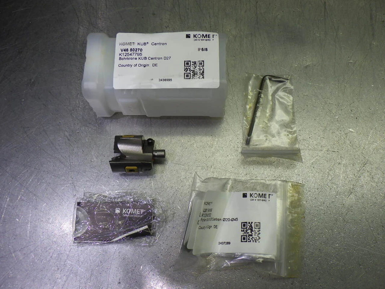 Komet Kub Centron 27mm Coolant Thru Drill Head V46 50270 (LOC2757B)
