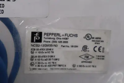 New In Box PEPPERL + FUCHS NCB2-12GM35-NO Inductive Proximity Switch STOCK L210C