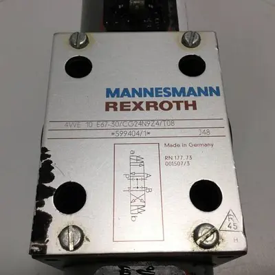 Used MANNESMANN REXROTH 4WE10E6730CG24N9Z4T08 Valves/Fittings Michigan US | Ideal Machinery #1261428