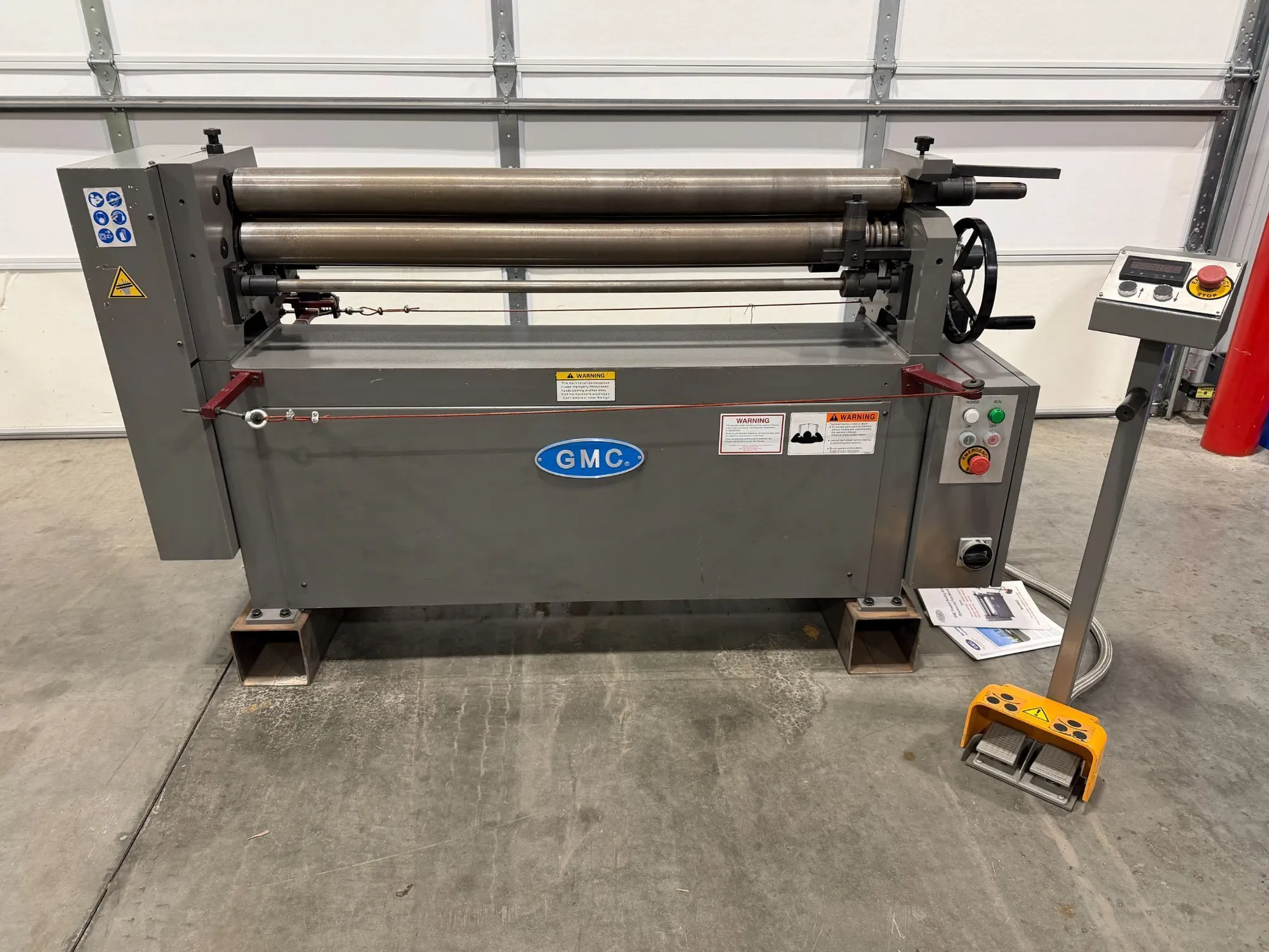 Used 2023 GMC PBR-0412E | Plate Bending Rolls including Pinch