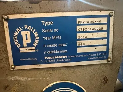 USED PALLMANN Extrusion Line