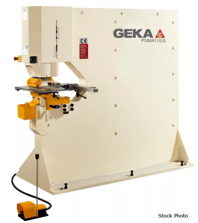 New | Build-to-Order GEKA USA PUMA 110S Ironworkers Minnesota US | SOMINN MACHINERY SALES #353713