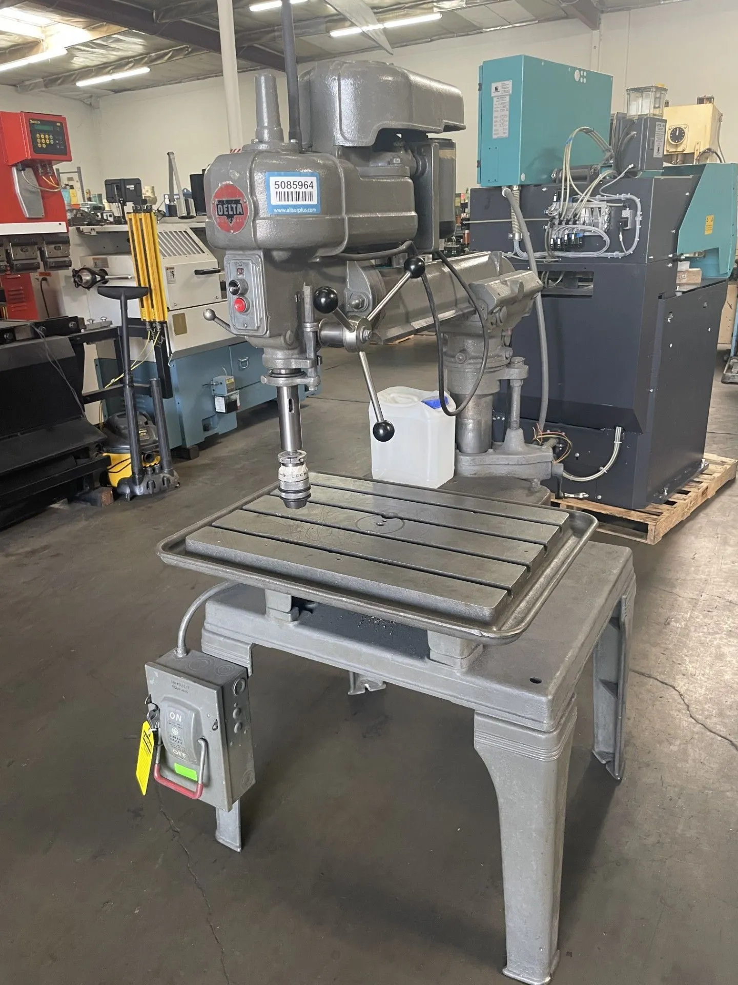 Used DELTA ROCKWELL 15-118 Heavy Duty & Sensitive Single Spindle Drills California US | Wheeler Machinery Sales #1480910