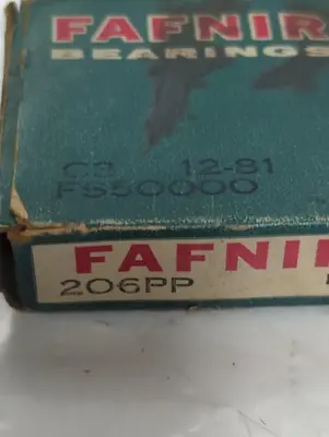 New | in-Stock FAFNIR 206PP Industrial Controls Ohio US | Surplus Asset Holdings #1494614