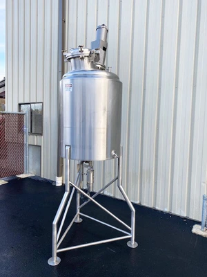 Cherry-Burrell 130 Gallon Jacketed Processor Tank