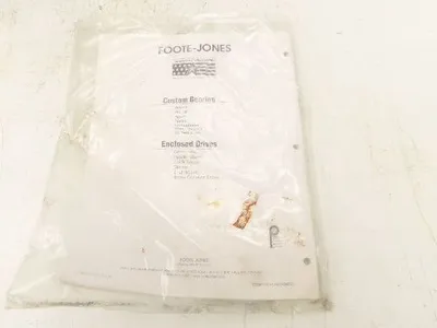Foote Jones 822SL Line-o-Motor Inline Gearbox 11.4:1 Reducer 154 RPM 26Hp