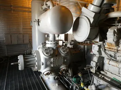 D602 2-Stage Reciprocating Compressor Package w/ 810HP CAT G3512LE Engine