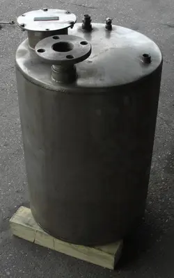SPC8888  Tank 28 gallon vertical tank, Stainless Steel, flat