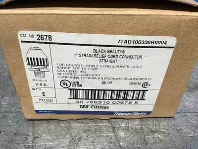 Used THOMAS & BETTS 2678 Electrical Fittings Ohio US | HGR 24 #1345332