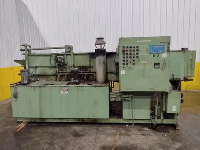 20" DIAMETER JENSEN MODEL #8452 (WASH, RINSE & DRY) CONTINUOUS ROTARY DRUM PARTS WASHER: YOBRO #25068