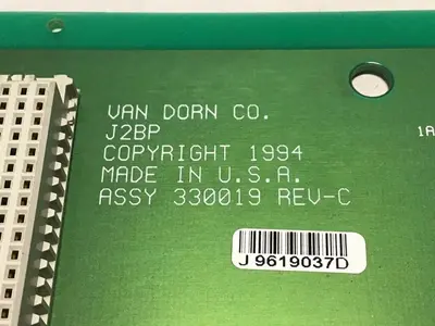 USED VAN DORN PC330-019 330-019