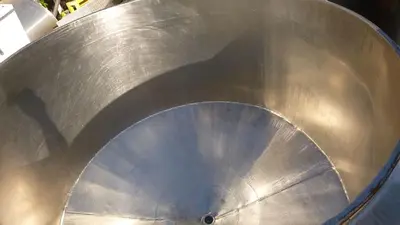 Tank, 325 Gallon, 316 Stainless Steel, 54" X 30", Jacketed, OT/CB #S743528