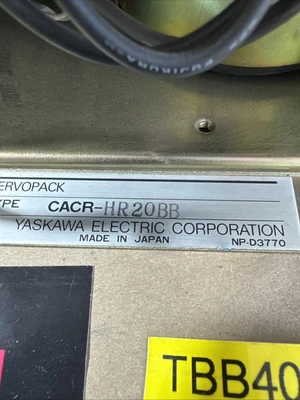 USED Yaskawa CACR-HR20BB