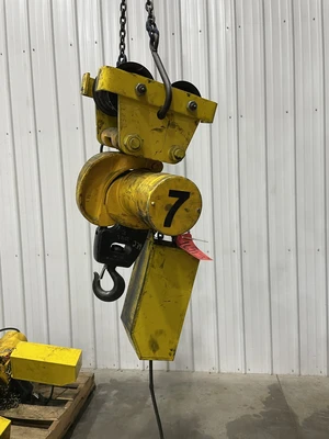Budgit 3 Ton Chain Hoist with Trolley