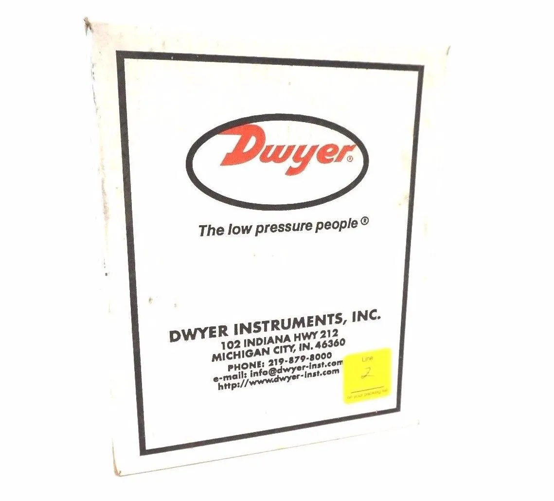 NEW DWYER 170205-00 PRESSURE GAUGE 17020500