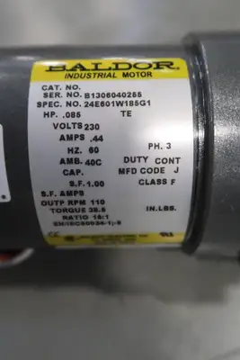 NEW BALDOR 24E601W185G1