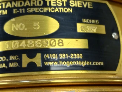 USED HOGENTOGLER& CO NO. 5
