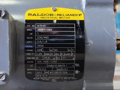 USED BALDOR M3545