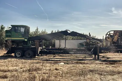 Used 2017 JOHN DEERE 437E KNUCKLEBOOM LOADER Log Loader Louisiana US | Proxy Equipment #1385144