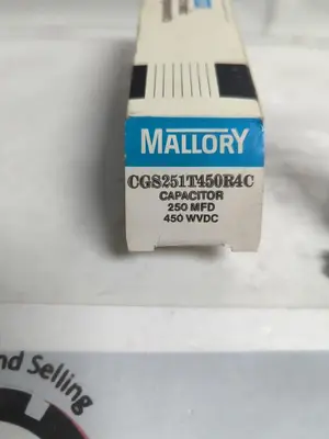 New | in-Stock MALLORY CGS251T450R4C Miscellaneous Equipment (Electrical & Power) Ohio US | Surplus Asset Holdings #1209754