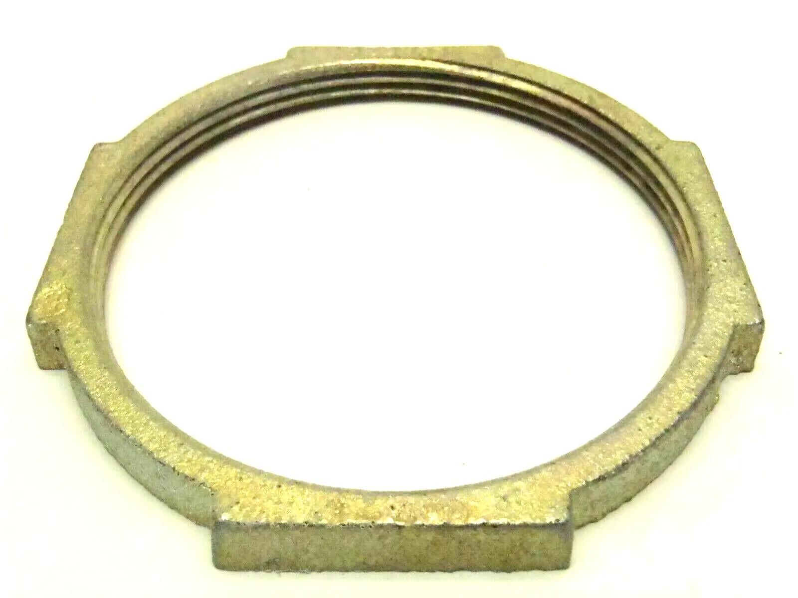 NEW OZ GEDNEY 1-400, 4" THREADED STEEL LOCKNUT FOR RIGID CONDUIT