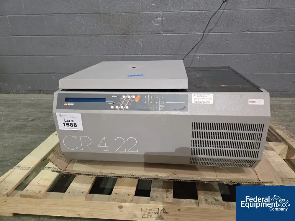 Used N/A Jouan CR 4 22 Refrigerated Benchtop Centrifuge Lab Centrifuges Ohio US | Federal Equipment Company #1080188