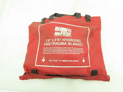 Hydrogel 734302 Emergency Fire Trauma Blanket Burn Free 2'8"x 2'8" Blanket