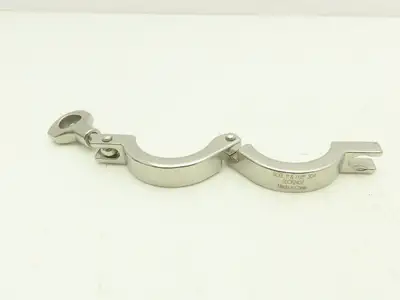 SOB 20CF2402 Steel Bolted Sanitary Clamp 304SS 1" to 1-1/2" Pipe Lot of 12