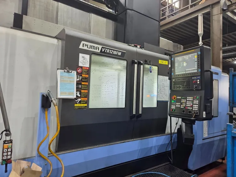 Used 2022 DN SOLUTIONS VTR 1216FM Vertical Boring Mills (incld VTL) Illinois US | USED CNC #1352921