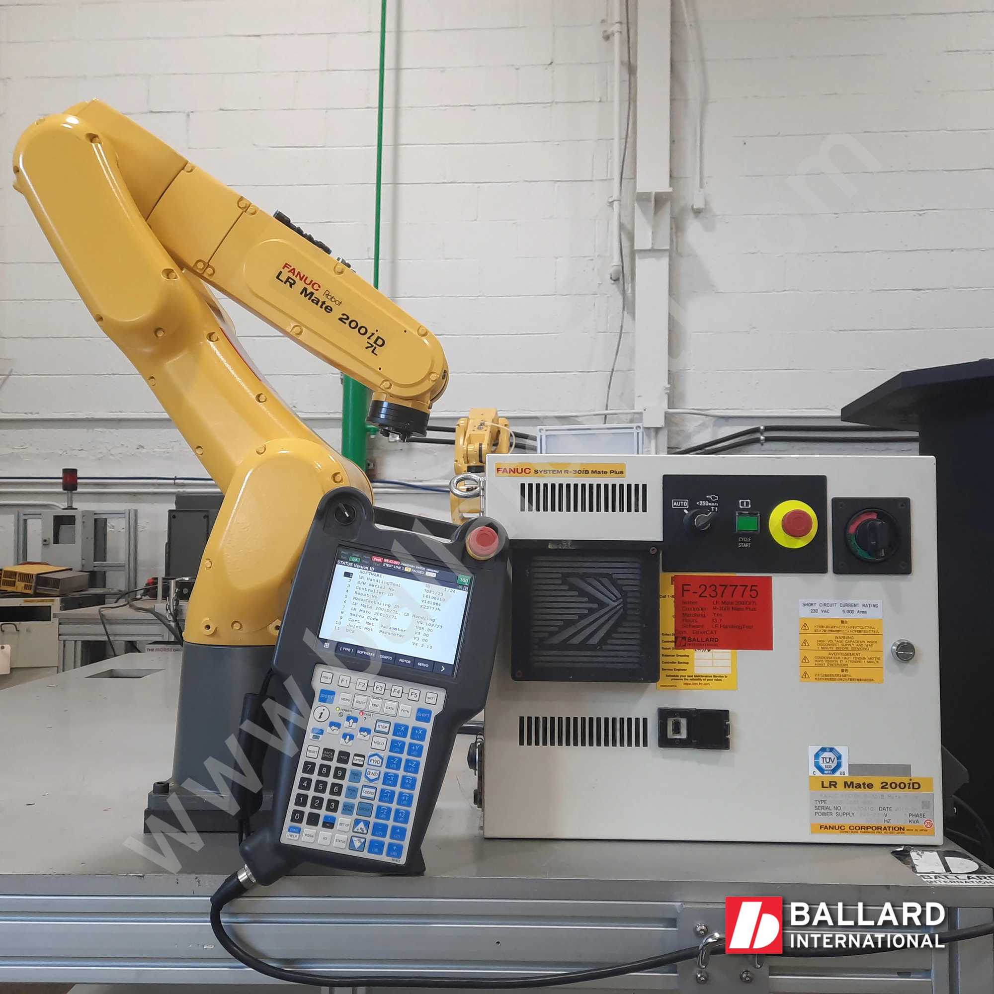FANUC LR Mate 200iD/7L Robot System w/ R30iB Mate Plus