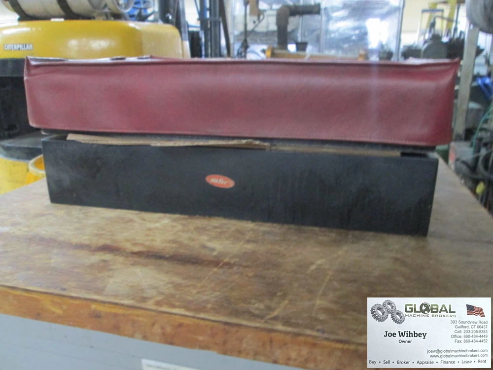 MHC 18"L X 12"W X 3-1/4"H Black Grade B Surface Granite Plate Good Condition