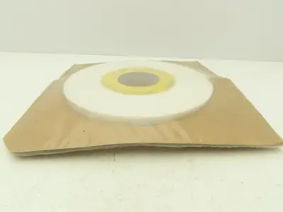 Norton 66253160895 White Grinding Wheel 10"OD x 1"W x 3"ID 2485 RPM 38A46-KVBE