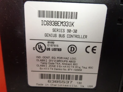 USED GE IC693BEM331K