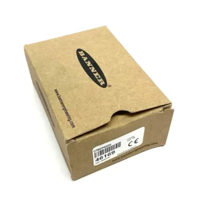 New | in-Stock Banner Engineering Optical Momentary Action Touch Button w/Black F.C. 46169 Photoelectric Sensors Michigan US | Maverick Industrial Sales #1403005