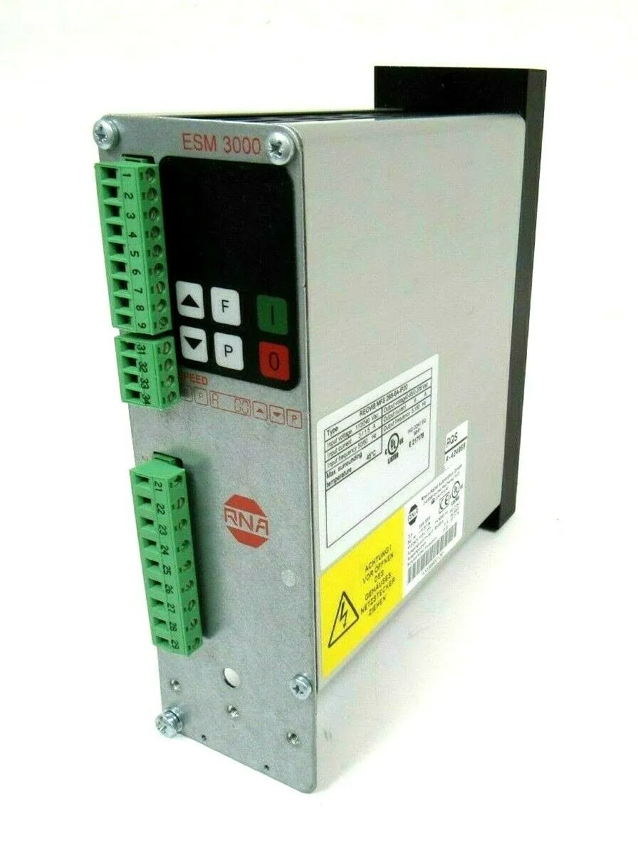 NEW RHEIN-NADEL ESM3000 CONRTOL UNIT FOR VIBRATORY DRIVE
