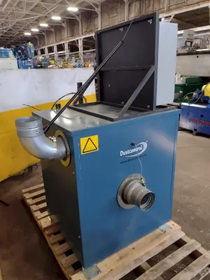 15 HP DUSTCONTROL MODEL #DC-11 & RAF-1600 DUST COLLECTOR SYSTEM: STOCK #17160