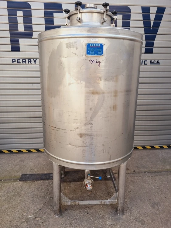 Used LUBKE 1000 Litre Stainless Steel Tanks CZ | Perry Equipment #120469
