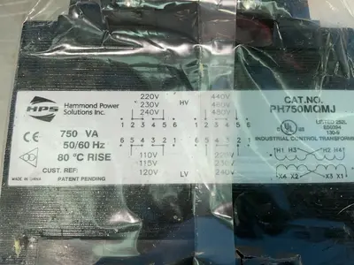 New | in-Stock HAMMOND POWER SOLUTIONS INC. PH750MQMJ Transformers Ohio US | HGR 24 #1478084